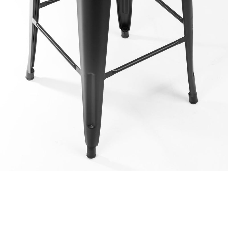 Grafton Solid Elm Wood Seat Bar Stool by Lavishway | Bar Stools-20243