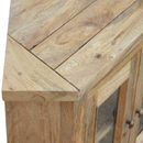 Granary Royal Solid Mango Wood 2 Door TV Unit by Lavishway | TV Units Cabinets-59834