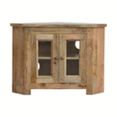 Granary Royal Solid Mango Wood 2 Door TV Unit by Lavishway | TV Units Cabinets-59828