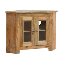 Granary Royal Solid Mango Wood 2 Door TV Unit by Lavishway | TV Units Cabinets-59827
