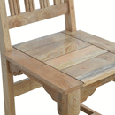 Granary Solid Wooden Dining Chair Set of 2 by Lavishway | Dining Chairs-59785