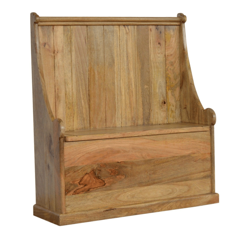 Granary Royale Solid Wood Monks Bench by Lavishway | Benches & Storage Benches-59733