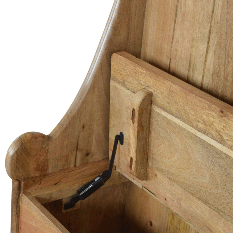 Granary Royale Solid Wood Monks Bench by Lavishway | Benches & Storage Benches-59736