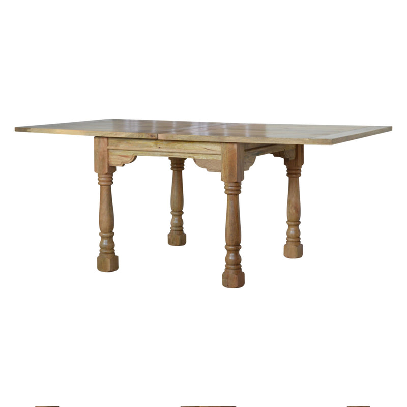 Granary Oak Finish Extendable Dining Table by Lavishway | Dining Tables-59726
