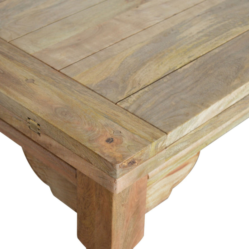Granary Oak Finish Extendable Dining Table by Lavishway | Dining Tables-59728