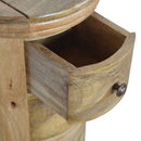 Granary Solid Wood 5 Drawers Drum Chest by Lavishway | Chest Of Drawers-59755