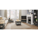 Grantham Midnight Grey Hall Bench Top Mirror by Lavishway | Hall Trees-33896