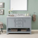 2 Doors & 3 Drawers Double Vanity Unit by Lavishway | Cupboards & Cabinets-23374