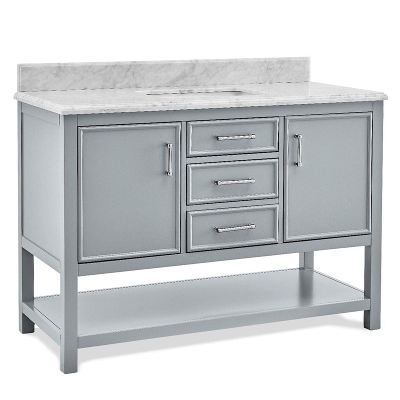 2 Doors & 3 Drawers Double Vanity Unit by Lavishway | Cupboards & Cabinets-23385