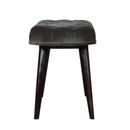 Luxor Upholstered Grey Velvet Bench by Lavishway | Benches & Storage Benches-59675