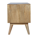 Swindon Grey & White 4 Drawers Media Unit by Lavishway | TV Units Cabinets-59660