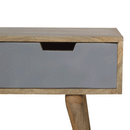 Swindon 3 Drawers Grey Painted Media Unit by Lavishway | TV Units Cabinets-59625