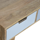 Swindon 3 Drawers Grey Painted Media Unit by Lavishway | TV Units Cabinets-59624