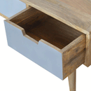 Swindon 3 Drawers Grey Painted Media Unit by Lavishway | TV Units Cabinets-59623