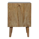 Swindon 2 Drawers Grey Painted Bedside Table by Lavishway | Bedside Tables-59605