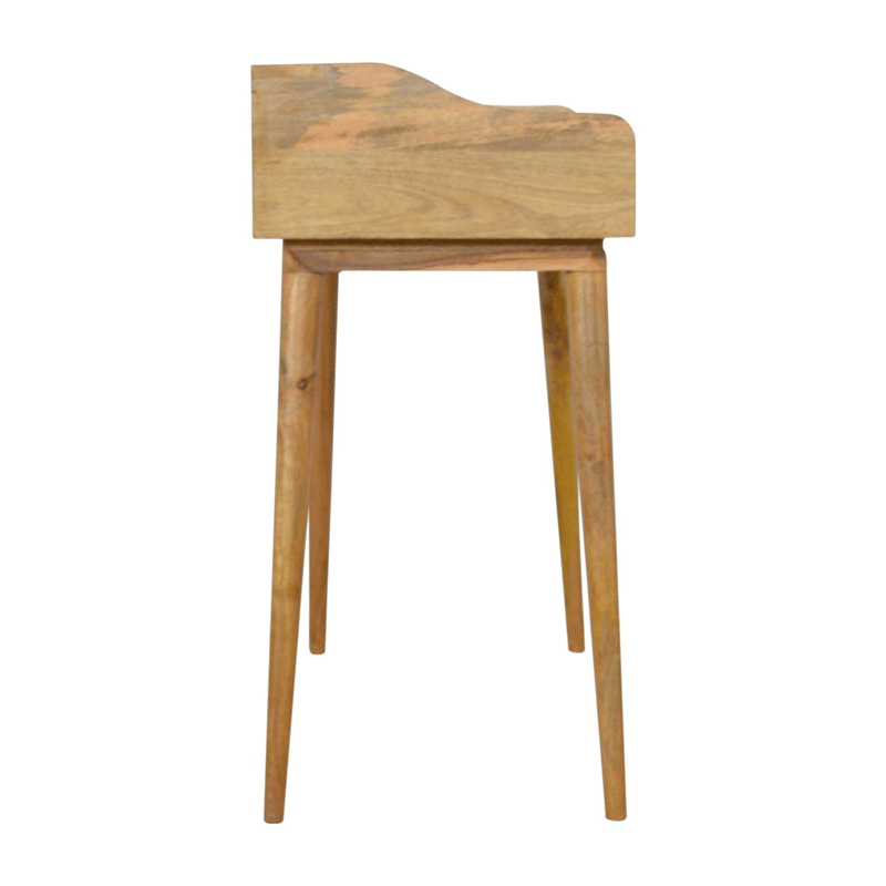 Swindon 3 Drawers Grey Painted Writing Desk by Lavishway | Reclaimed Wood Desks-59574