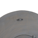 Modern Textured Grey Frame Round Wall Mirror by Lavishway | Wall Mirrors-50359