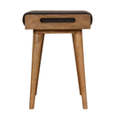 Swindon Tray Style Grey Velvet Footstool by Lavishway | Footstool-59410