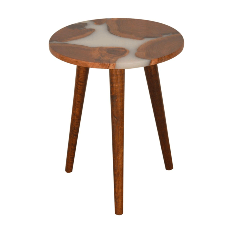 Swindon Unique Guernsey End Table by Lavishway | Side Tables-59393