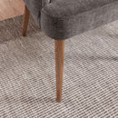 Halifax Grey Fabric Upholstered Tub Chair by Lavishway | Tub Chairs-25221