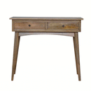 Swindon Hallway 2 Drawers Console Table by Lavishway | Hallway Console Table-59386