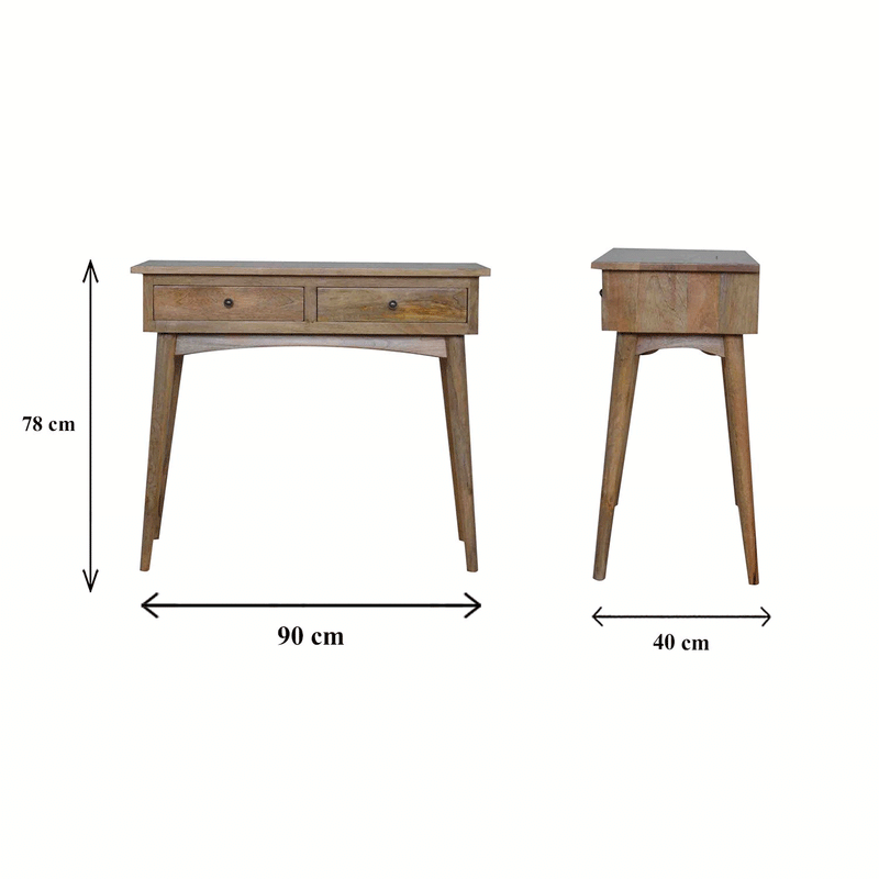 Swindon Hallway 2 Drawers Console Table by Lavishway | Hallway Console Table-59392