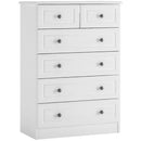 Hampshire 2 Over 4 Drawer Chest by Lavishway | Chest Of Drawers-44212