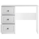 Hampshire White Melamine Dressing Table by Lavishway | Dressing Tables-44221
