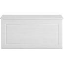 Hampshire White Melamine Ottoman by Lavishway | Benches & Storage Benches-44215
