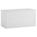 Hampshire White Melamine Ottoman by Lavishway | Benches & Storage Benches-44217