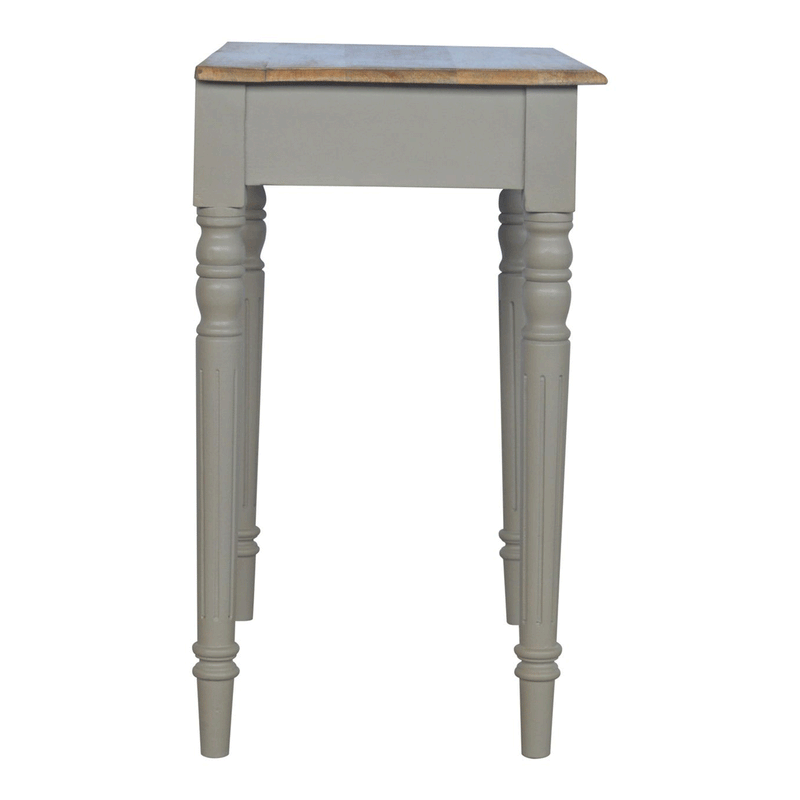 Swindon 1 Drawer Hand Painted Writing Desk by Lavishway | Reclaimed Wood Desks-59379