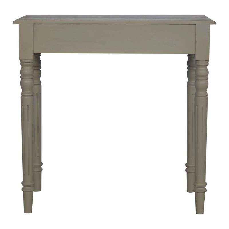 Swindon 1 Drawer Hand Painted Writing Desk by Lavishway | Reclaimed Wood Desks-59378