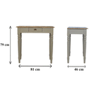 Swindon 1 Drawer Hand Painted Writing Desk by Lavishway | Reclaimed Wood Desks-59384