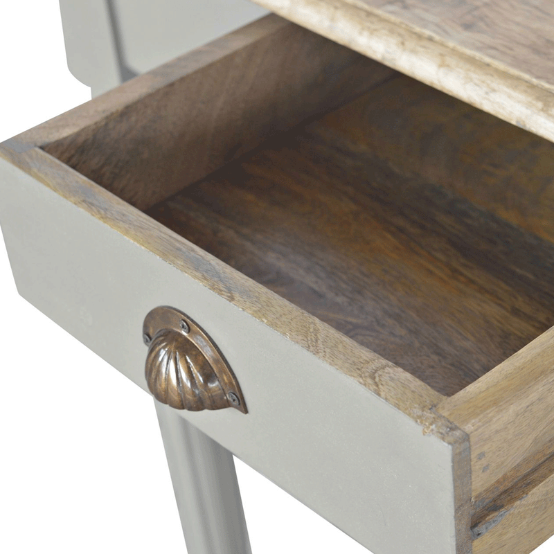 Swindon 1 Drawer Hand Painted Writing Desk by Lavishway | Reclaimed Wood Desks-59380