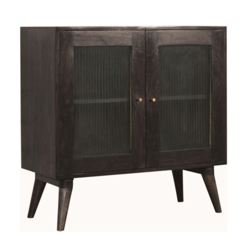 Swindon Ash Black Havana Cabinet by Lavishway | Hallway Cabinets-59361