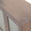 Swindon Ash Black Havana Cabinet by Lavishway | Hallway Cabinets-59367