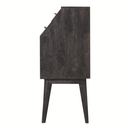 Swindon Ash Black Mini Cabinet by Lavishway | Hallway Cabinets-59350