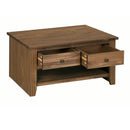 Havana 2 Drawers Pine Wood Coffee Table by Lavishway | Coffee Tables-34021