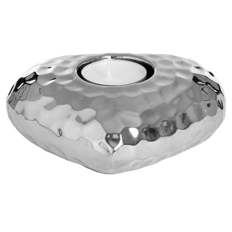 Heart Shape Dimple Effect Tea Light Holder by Lavishway | Ornaments & Decoration-50671