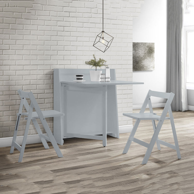 Helsinki Foldable Fabric Dining Set by Lavishway | Dining Table Set-20163