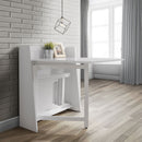 Helsinki Foldable Fabric Dining Set by Lavishway | Dining Table Set-20164