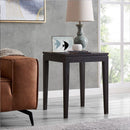 Hercules Wooden Black End Table by Lavishway | Side Tables-25339
