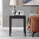Hercules Wooden Black End Table by Lavishway | Side Tables-25340