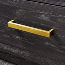 Hercules Black Wooden Side Table by Lavishway | Bedside Tables-25367