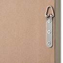 Highland Cow Glass White & Silver Wall Art by Lavishway | Art Gallery-51236