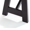 Hockley Oak Seat Rubberwood Frame Bench by Lavishway | Dining Benches-20158