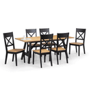 Hockley Cross Back Oak Seat Dining Chair by Lavishway | Dining Chairs-20117