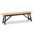 Hockley Oak Finish Wooden Dining Table by Lavishway | Dining Tables-20145