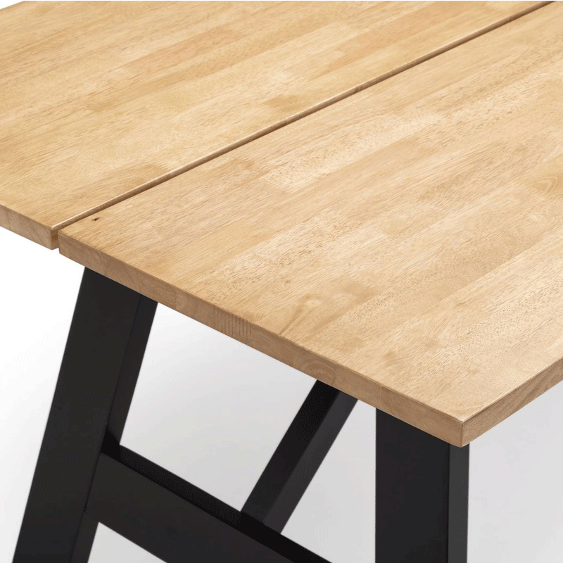 Hockley Oak Finish Wooden Dining Table by Lavishway | Dining Tables-20149