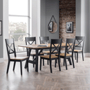Hockley Oak Finish Wooden Dining Table by Lavishway | Dining Tables-20144